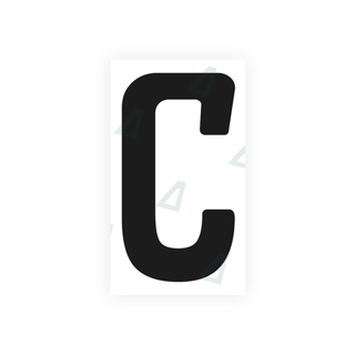 Alite Nanofilm for Germany (standard) license plates - Symbol "C" - Alite