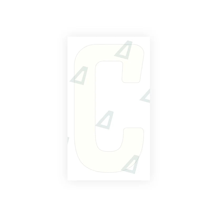Alite Nanofilm for Paraguay license plates - Symbol "C"