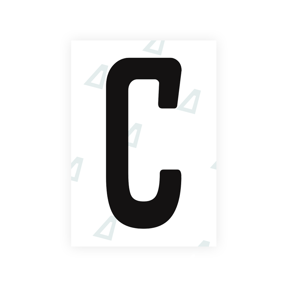 Alite Nanofilm for Guatemala license plates - Symbol "C" - Alite