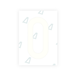 Alite Nanofilm for Colombia number plates - Symbol "0"