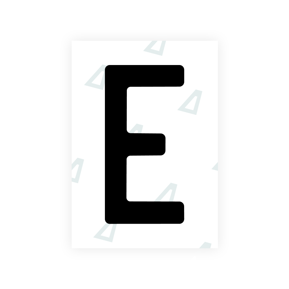 Alite Nanofilm für moldawische Nummernschilder - Symbol "Z"