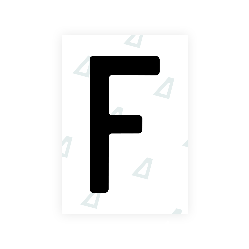 Alite Nanofilm für moldawische Nummernschilder - Symbol "Z"