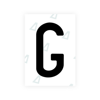 Alite Nanofilm for Colombia number plates - Symbol "G"