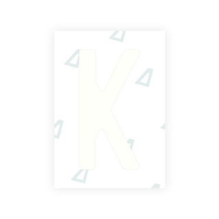 Alite Nanofilm for Colombia number plates - Symbol "K"