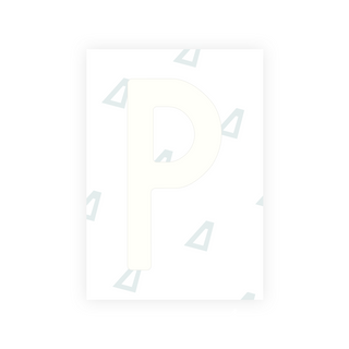 Alite Nanofilm for Colombia number plates - Symbol "P"