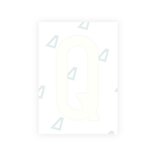 Alite Nanofilm for Colombia number plates - Symbol "Q"