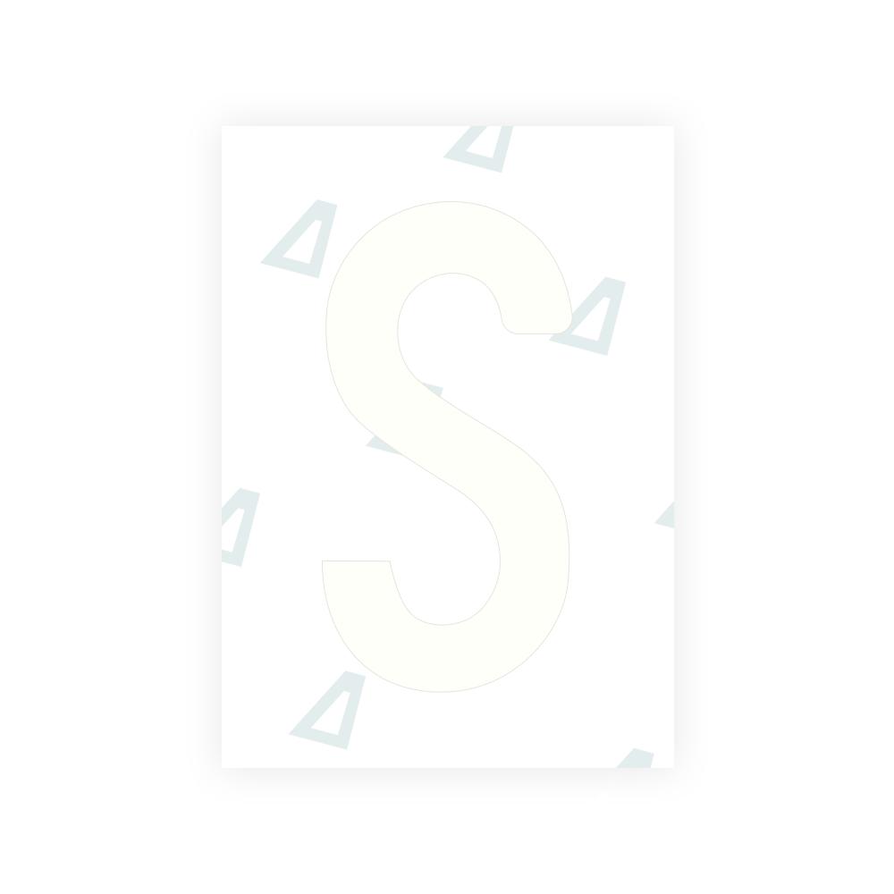 Alite Nanofilm for Colombia number plates - Symbol "S"