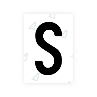 Alite Nanofilm for Colombia number plates - Symbol "S"