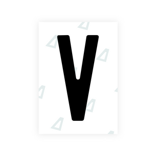 Alite Nanofilm for Colombia number plates - Symbol "V"