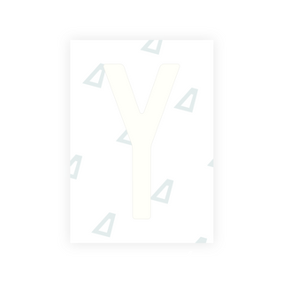 Alite Nanofilm for Colombia number plates - Symbol "Y"