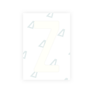 Alite Nanofilm for Colombia number plates - Symbol "Z"
