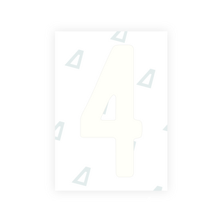 Alite Nanofilm pour plaques d'immatriculation américaines (Colorado) - Symbole « 4 »