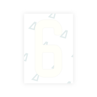 Alite Nanofilm per targhe USA (Colorado) - Simbolo "6"