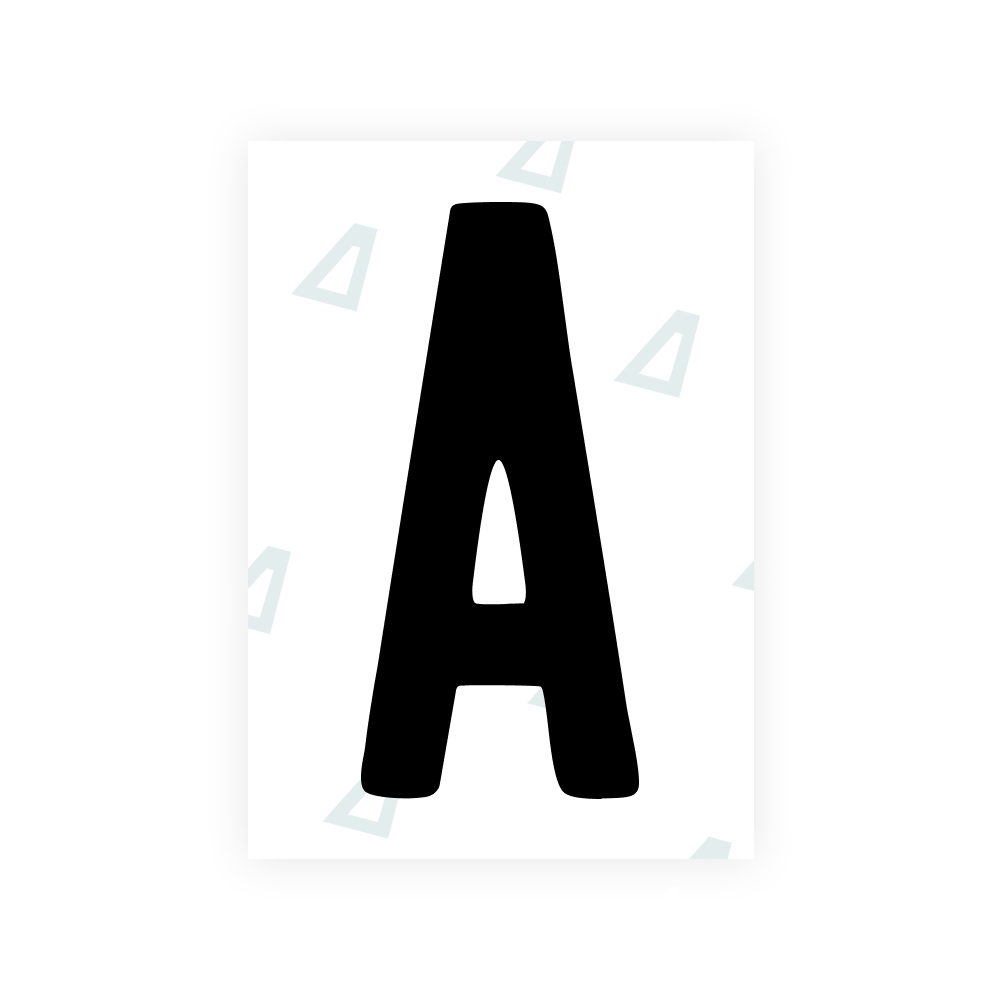 Alite Nanofilm pour plaques d'immatriculation américaines (Colorado) - Symbole « A »