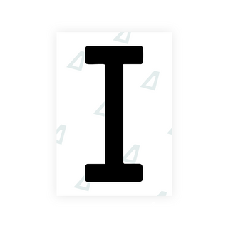 Alite Nanofilm per targhe USA (Colorado) - Simbolo "I"