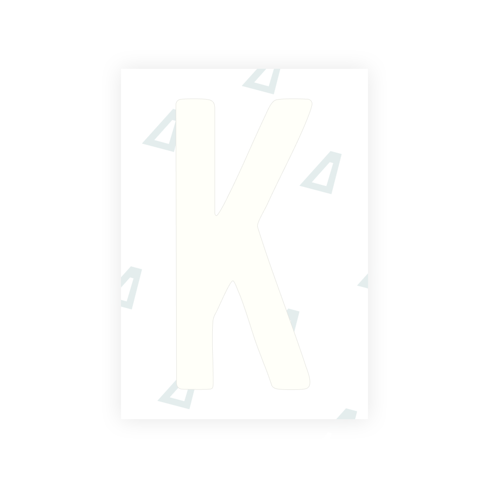 Alite Nanofilm per targhe USA (Colorado) - Simbolo "K"