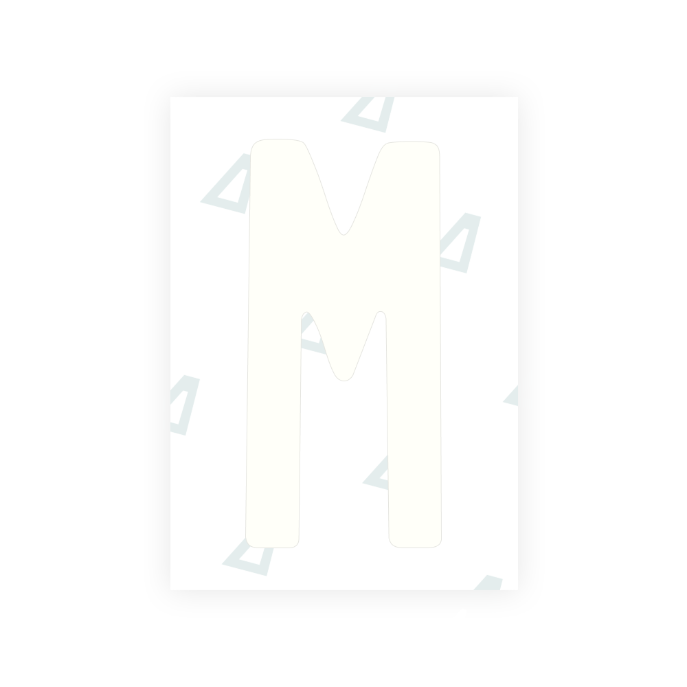Alite Nanofilm pour plaques d'immatriculation américaines (Colorado) - Symbole « M »