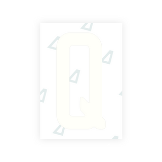 Nanofilme Alite para placas de veículos dos EUA (Colorado) - Símbolo "Q"