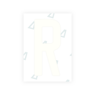 Alite Nanofilm per targhe USA (Colorado) - Simbolo "R"