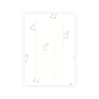 Alite Nanofilm per targhe USA (Colorado) - Simbolo "W"