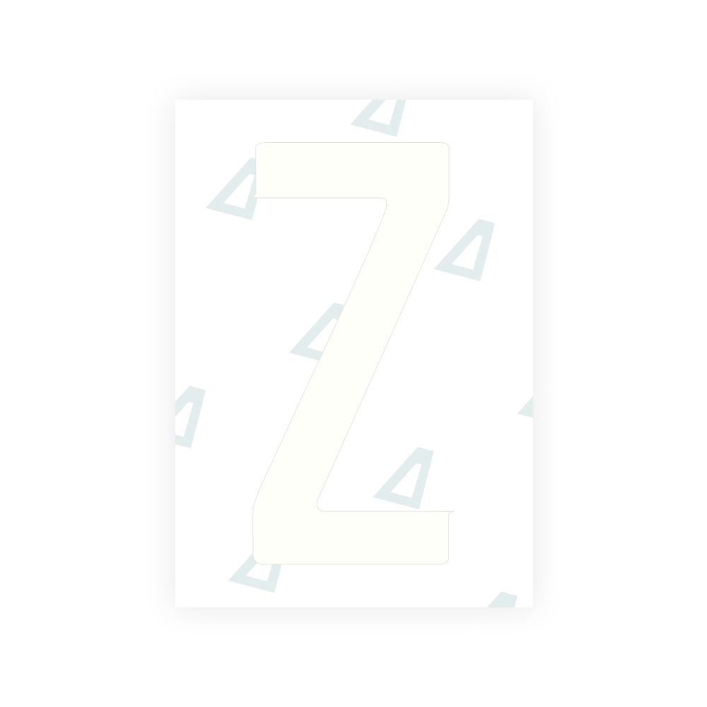 Alite Nanofilm per targhe USA (Colorado) - Simbolo "Z"