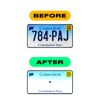 number plate nano film