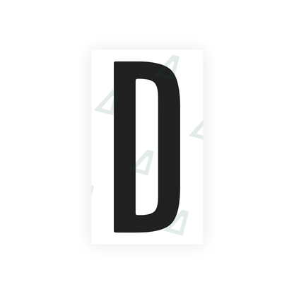 Alite Nanofilm for US (Ohio 2021) license plates - Symbol "D" - Alite