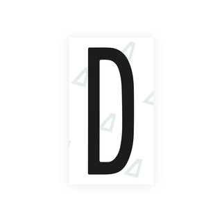 Alite Nanofilm for US (New York 2001) license plates - Symbol "D"