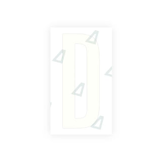 Alite Nanofilm for US (Nevada) Moto license plates - Symbol "D" - Alite