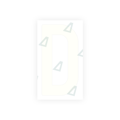 Alite Nanofilm for India license plates - Symbol "D" - Alite