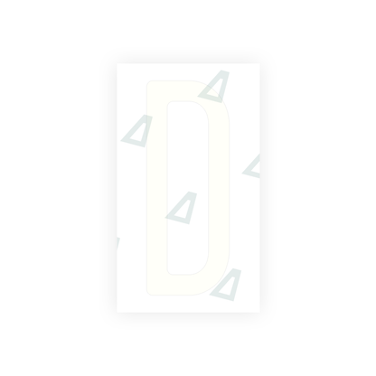 Alite Nanofilm for US (Washington State) license plates - Symbol "D" - Alite