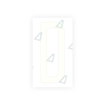 Alite Nanofilm for US (Ohio 2013) license plates - Symbol "D" - Alite
