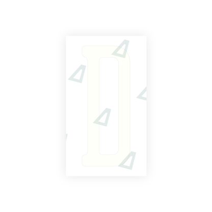 Alite Nanofilm for US (Illinois 2006 - Round) license plates - Symbol "D" - Alite