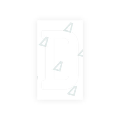 Alite Nanofilm for Uzbekistan number plates - Symbol "D" - Alite
