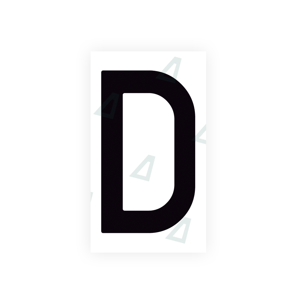 Alite Nanofilm for Spain Flat license plates - Symbol "D" - Alite