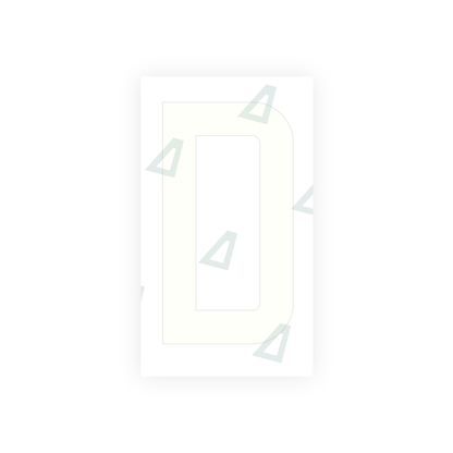 Alite Nanofilm for France license plates - Symbol "D" - Alite
