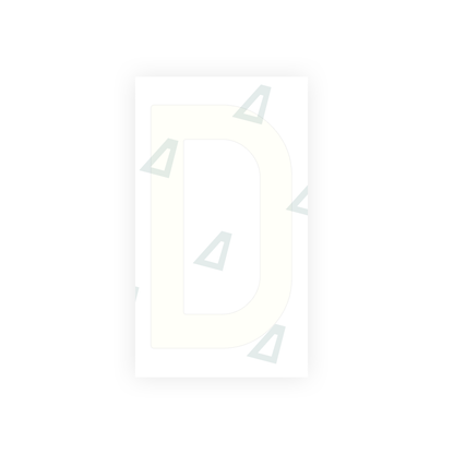 Alite Nanofilm for Spain Flat license plates - Symbol "D" - Alite