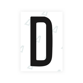 Alite Nanofilm for US (Connecticut 2013) license plates - Symbol "D" - Alite