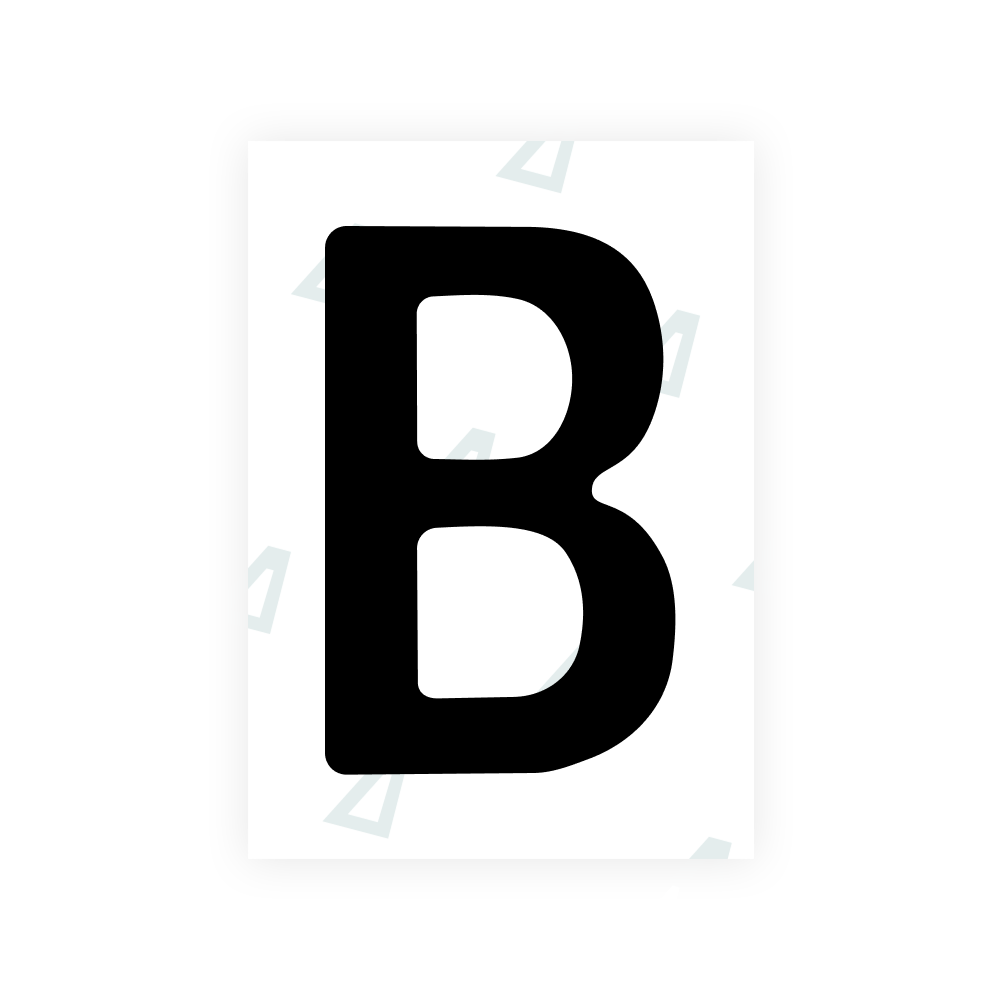 Alite Nanofilm für moldawische Nummernschilder - Symbol "Z"