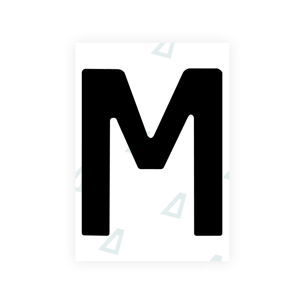 Alite Nanofilm für moldawische Nummernschilder - Symbol "Z"
