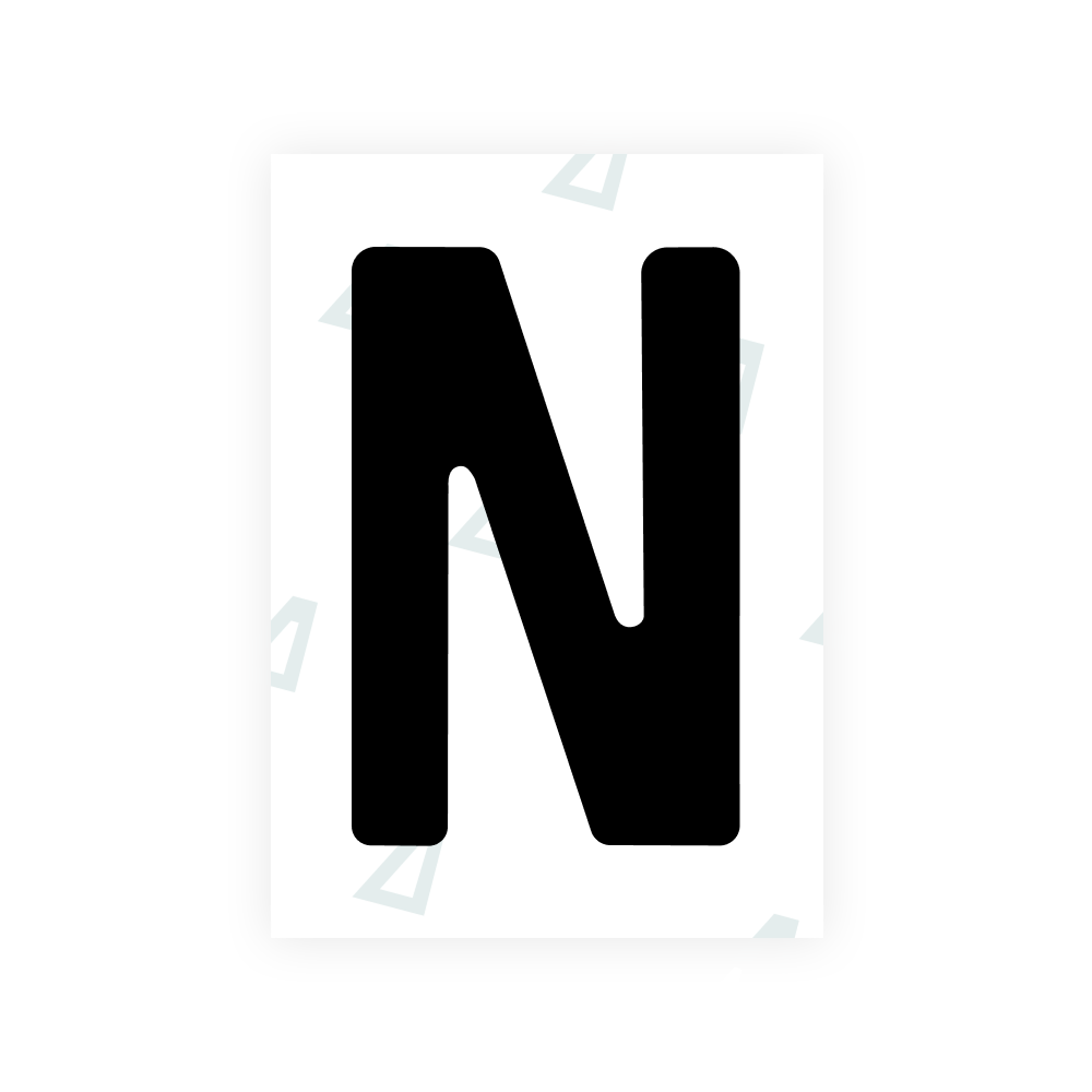 Alite Nanofilm für moldawische Nummernschilder - Symbol "Z"
