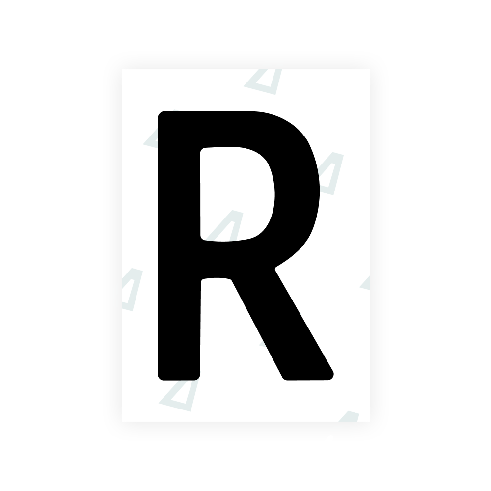 Alite Nanofilm für moldawische Nummernschilder - Symbol "Z"