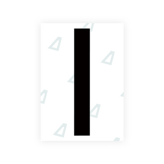 Alite Nanofilm for Dubai (Standard) number plates - Symbol "1"