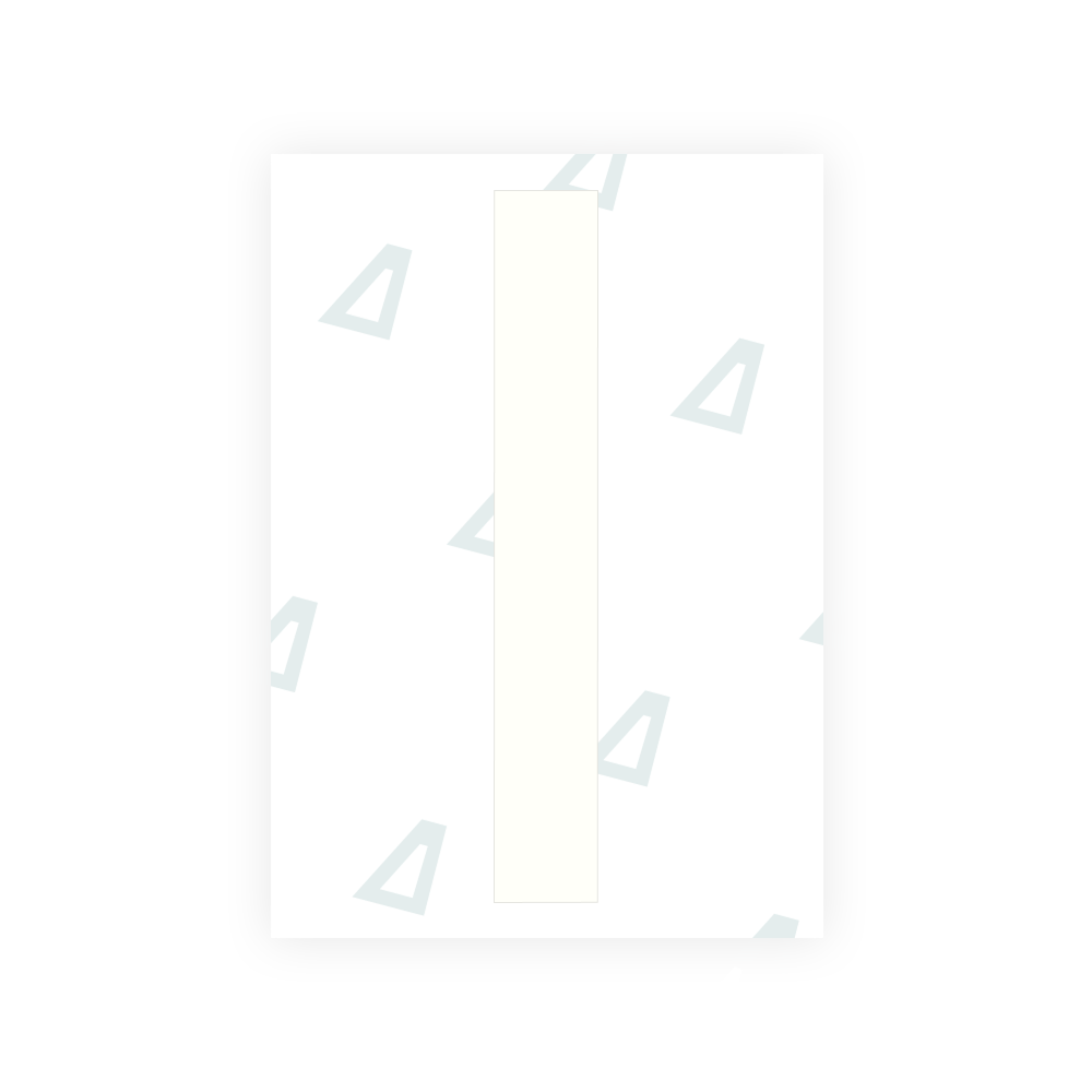 Alite Nanofilm for Dubai (Standard) number plates - Symbol "1"