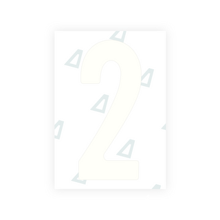 Alite Nanofilm for Dubai (Square) number plates - Symbol "2"
