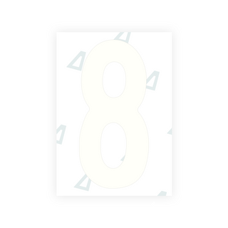 Alite Nanofilm for Dubai (Standard) number plates - Symbol "8"