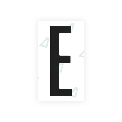 Alite Nanofilm for US (Ohio 2021) license plates - Symbol "E" - Alite