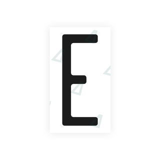 Alite Nanofilm for US (Pennsylvania) license plates - Symbol "E" - Alite