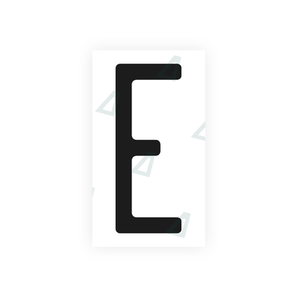 Alite Nanofilm for US (Pennsylvania) license plates - Symbol "E" - Alite