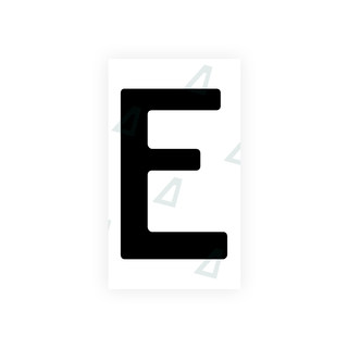 Alite Nanofilm for Uzbekistan number plates - Symbol "E" - Alite